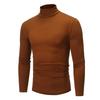 Мужской комплект рубашек с высоким воротом 3 шт. Термобазовый слой с длинным рукавом Облегающий Однотонный