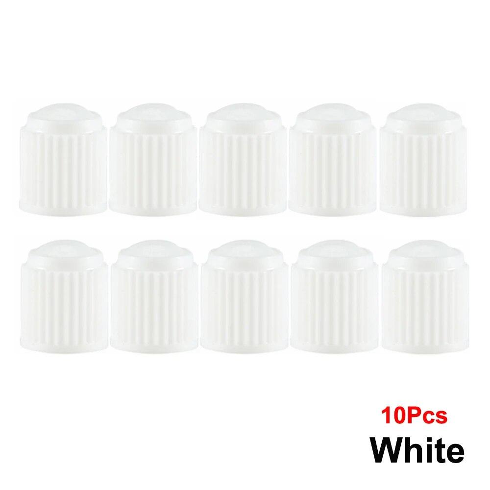 10/25/50/100 шт. колпачки для клапанов шин, пластиковые автомобильные стержни для шин, пылезащитные чехлы, универсальные колпачки для клапанов для автомобилей, мотоциклов, велосипедов, велосипедов