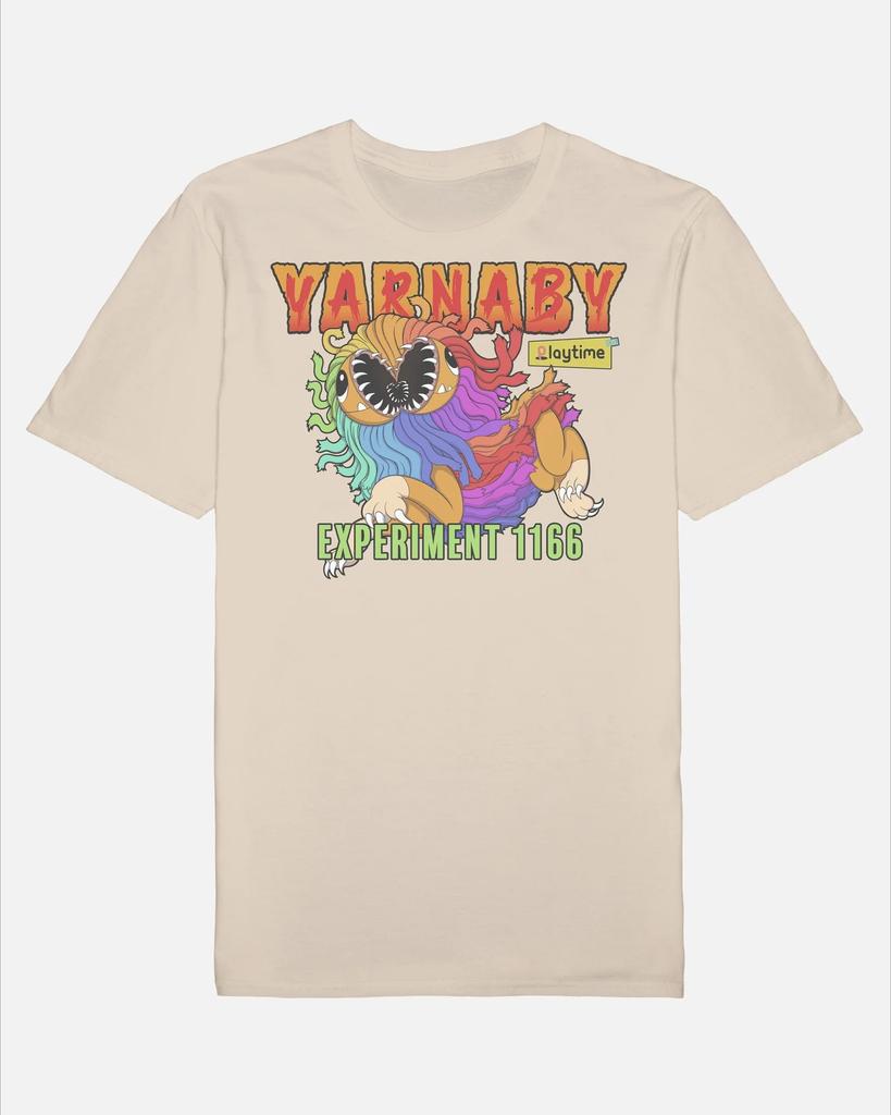 Yarnaby Kanji Tee Poppy Game Time TShirt 2026 Summer New Boys Tshirt Unisexs Clothing and Womens Clothing Tshirt