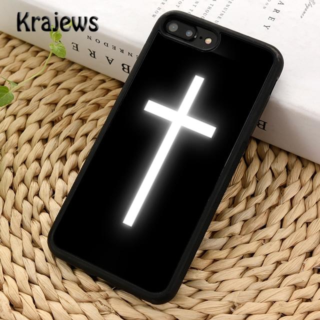 Krajews Bible Jesus Christ Christian Cross Phone Case For IPhone 18 17 Air 16 15 14 plus 11 12 13 pro max coque Fundas