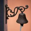 Metal Retro Outdoor Bell Weatherproof Wall Mounted Bell Hanging Chime Vintage Doorbell  Farm House