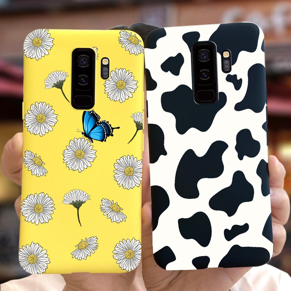 Чехол для Samsung Galaxy S9 Plus S9+ G965F Милый Конфетный Расписной Fundas Матовый Чехол для Samsung S9 S9+ S 9 Plus Чехол для Телефона Мягкие Сумки