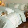 Pure cotton four-piece set, cotton long-staple cotton satin high-density jacquard four-piece set of pure cotton bedding