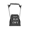 Металлическая ABS подставка для автомобильного аккумулятора с желобом, долгий срок службы, регулируемая, портативная, хорошая грузоподъемность