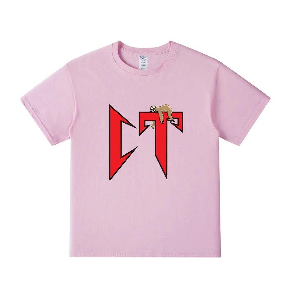 Natanael Cano Merch Corridos Tumbados CT Logo Crewneck с короткими рукавами женская футболка унисекс 2023 одежда в стиле хип-хоп унисекс