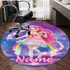Personalized Magic Sweethear Round Chair Office Rug - Perfect for Mat, Office Chair & More - Ideal Gift for Birthdays and Holidays