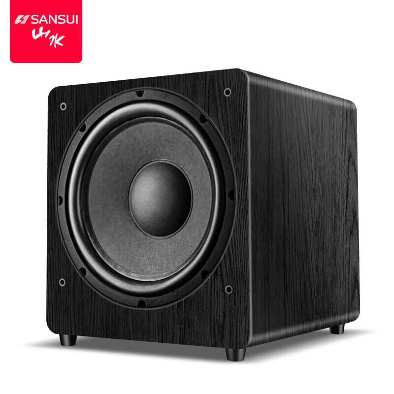 SANSUI SP4-12 Пассивный сабвуфер CN вилка (адаптер в комплекте) (Китайская версия)