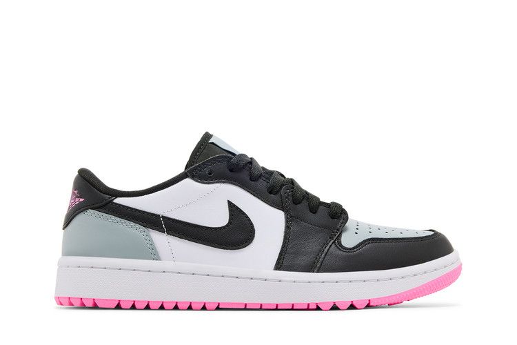 Men's Sneakers Nike Jordan 1 Low Golf White Light Pumice White/Light Pumice/Pink Glow/Sequoia