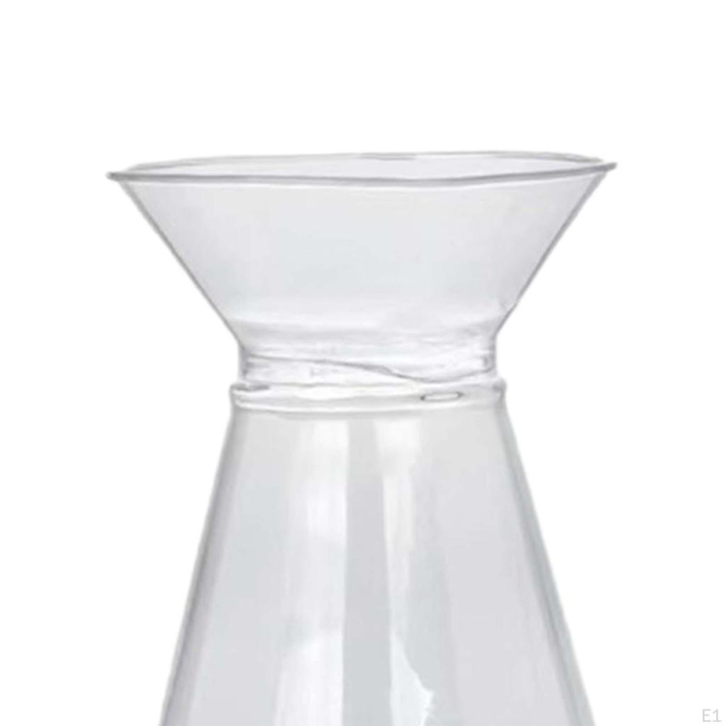 Декоративная стеклянная ваза, подставка для сухих цветов, горшок для растений для гостиной, магазина, офиса, вечеринки