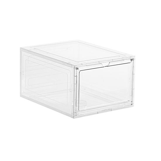 Прочная коробка для кроссовок, компактный органайзер для обуви для ежедневного использования