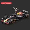 Bburago RB19 Red Bull 2023 Модель F1 Литой автомобиль Burago Mini Race Car Цинковый сплав Готовый продукт Макс Ферстаппен 124 #1