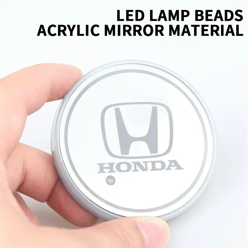 1/2 шт. Автомобильная светящаяся подставка под стакан с LED-подсветкой для Honda Civic Fit Accord City Vezel CR-V S660 Odyssey HR-V Insight
