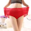 Oversizes Panties Plus Size Modal Briefs Female Lace Hem Sexy Underwear Women Pantys High Waist Underpants