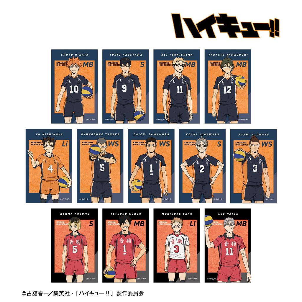 Haikyu the Decisive Battle At the Garbage Dump Trading Visual Card Colleize Official Goods Official License [Official] Movie!! (Unit/BOX) [Complete