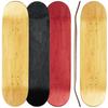 Skateboard Elite Blank Deck Skateboard Wood Grain Plain 1 OMG! (7.5 Natural, Piece)