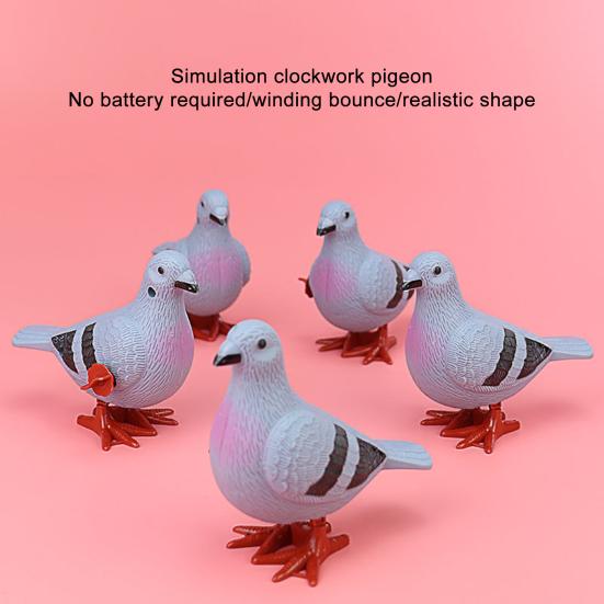 Моделирование голубей Широко распространенная игрушка Легкая прикладная безопасная заводная игрушка-попугай Развлечения