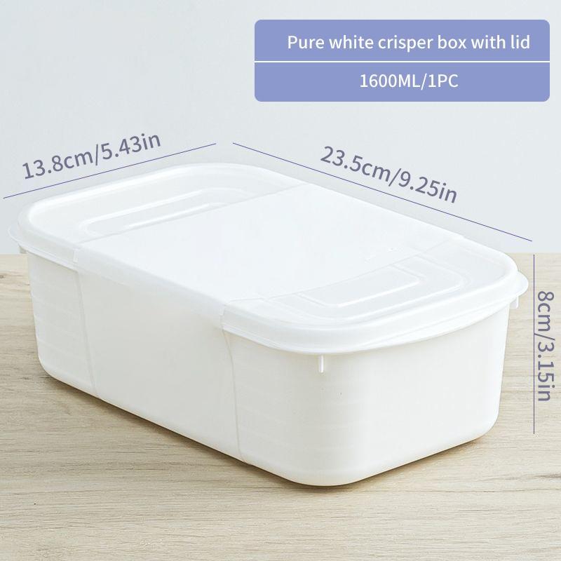 Japanese Frozen Meat Packaging Box Food Grade Refrigerator Storage Fruit Vegetable Preservation Prepare The Dishes Divided Box