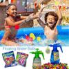 Automatic Sealing Balloons Air Water Bomb Balloon Pump Water Filler Kit  For Kids