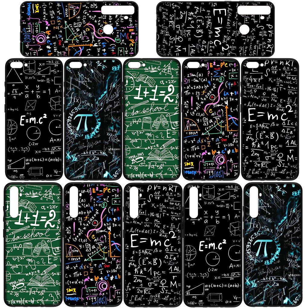 Для iPhone 16 15 Xiaomi Redmi Note 14 13 12 11 Pro Max X 8 16e Samsung Galaxy S25 S24 S23 Moto OPPO Huawei Chemistry Maths Equation Formula Phone Case