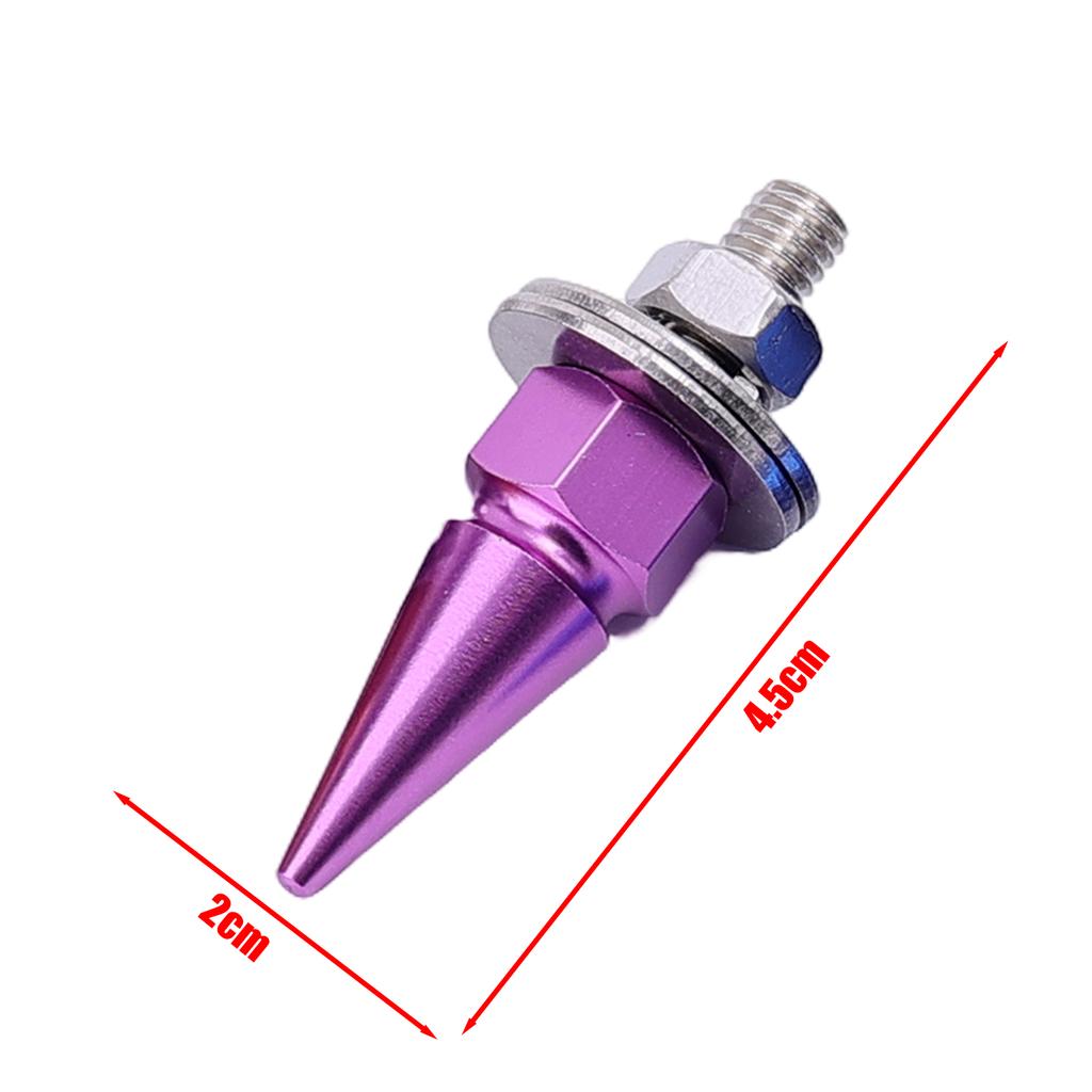 1-4pcs Car Conversion Fasteners License Plate Screws License Plate Mounting Hardware Washers License Plate Bolt Kit