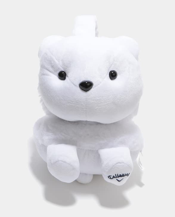 Callaway Теплые меховые наушники для холодной погоды для гольфа C22298203 FR Женские (В форме медведя, Подкладка) / 1030_Белый