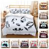 3D комплект постельного белья с геймерским принтом, пододеяльник, пододеяльник с наволочками, праздничный подарок, пододеяльник из микрофибры