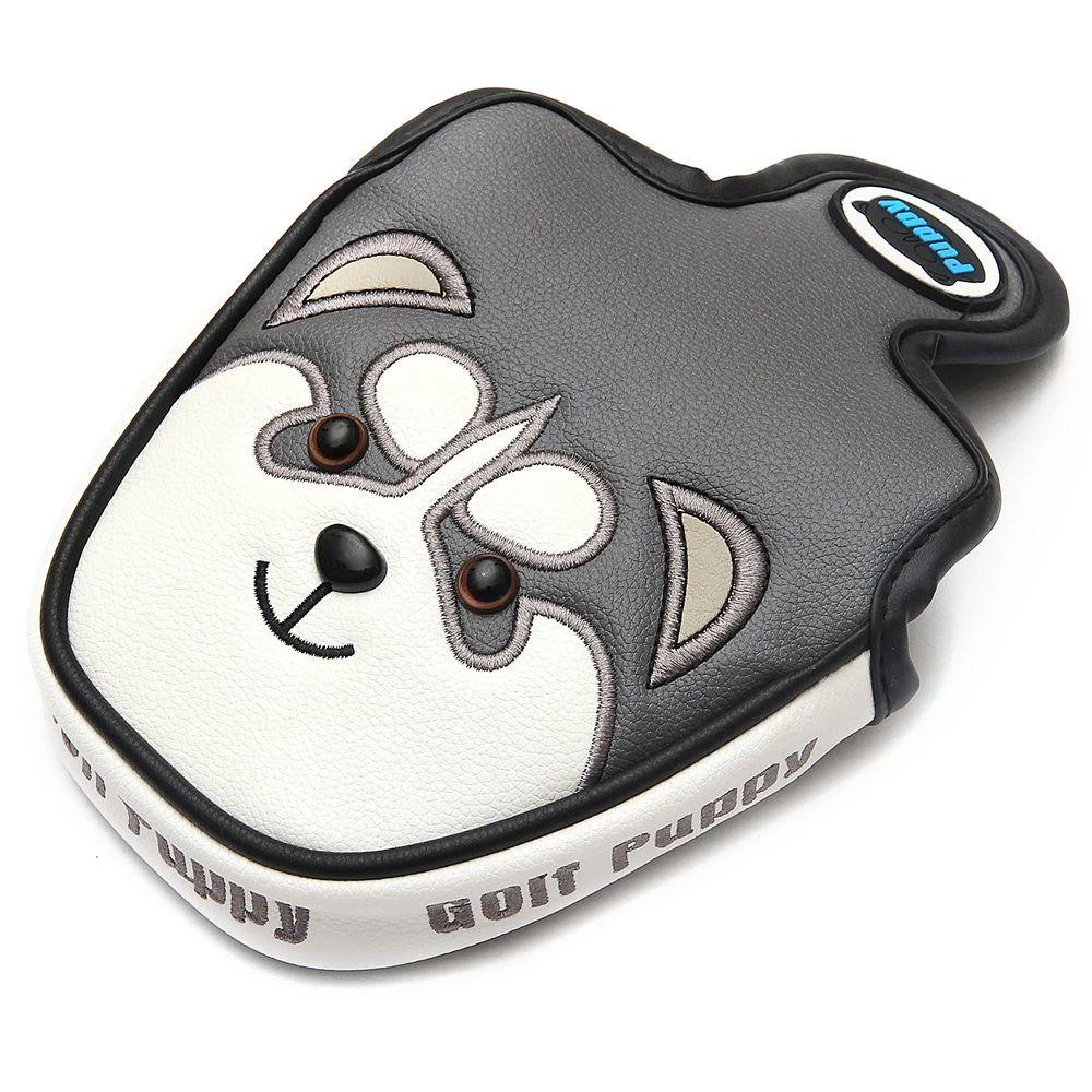 Putter Club Head Protector Golf Putter Cover Wood Head Covers Husky Design Golf Club Headcover