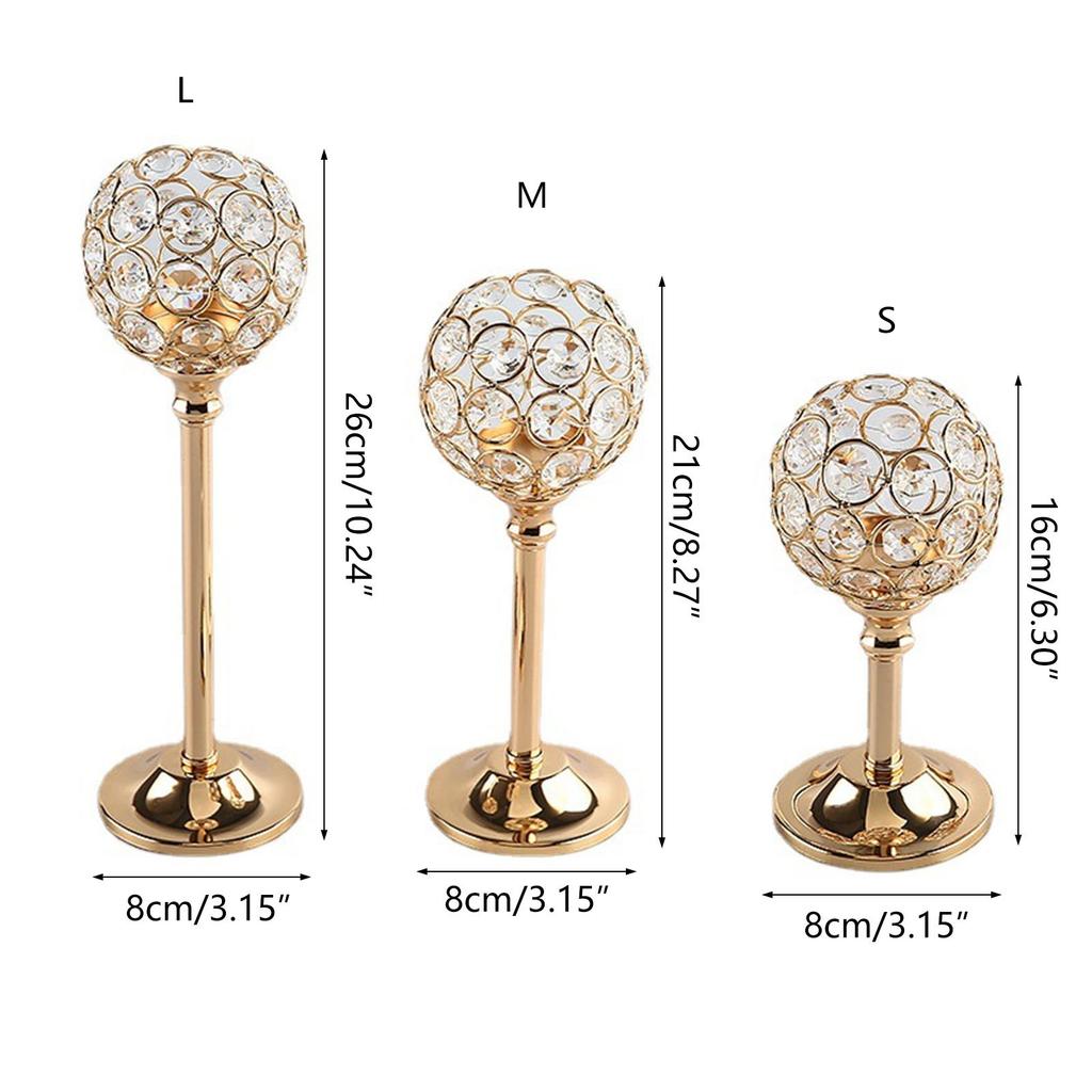 Золотой хрустальный подсвечник-вотив, карликовые подсвечники для чайных свечей, маленький винтажный подсвечник для центра стола, дом Д