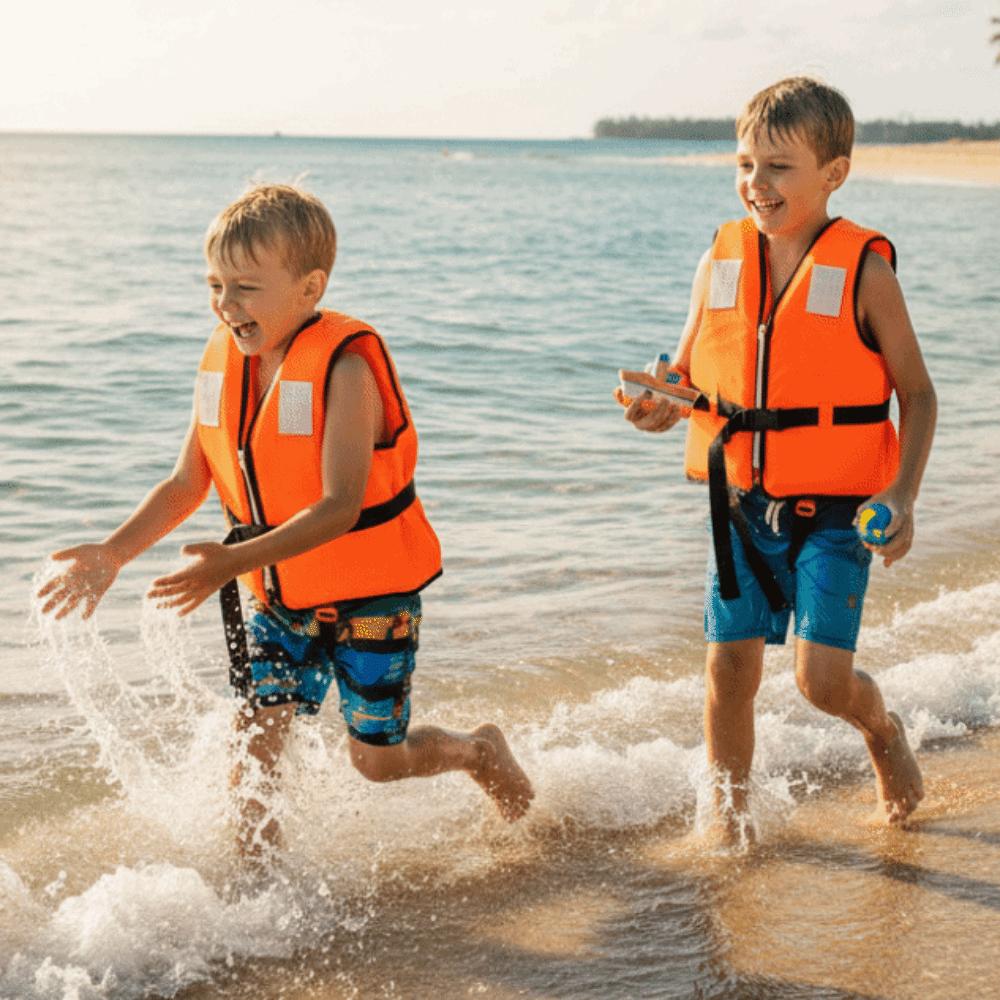 Large Buoyancy Child Buoyancy Vest with Whistle Life Vest Jacket Baby Swimming Jackets Fishing