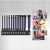 13Pcs/Set 1/4 Inch Shank S2 Alloy Steel Hexagonal Ball End Screwdriver Bits with Mini Ratchet Wrench
