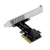 Плата расширения PCIE X4 - SFF8643, высокоскоростная передача данных, универсальный адаптер PCIE - U2 NVMe SSD Riser для твердотельных накопителей