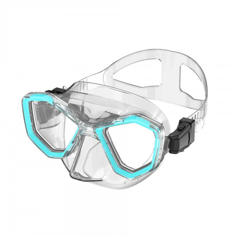 Adult Snorkel Mask Large Frame Silicone Diving Goggles Swimming Snorkeling