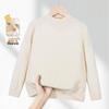 SNOWFLYING Kids' Pure Wool Crewneck Sweater