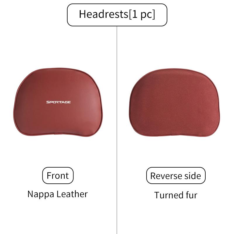 ASP1 For KIA Car Neck Pillow Headrest Lumbar Support Soft Waist Cushion Sportage Rio K5 K2 Optima Cerato Proceed Venga Sedona