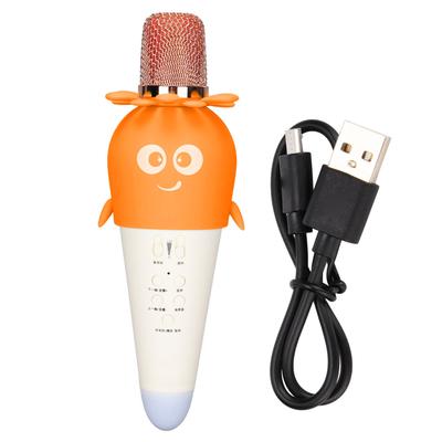 K5 Детский микрофон Многофункциональный беспроводной Bluetooth-микрофон для девочек, мальчиков и взрослыхЖелтый