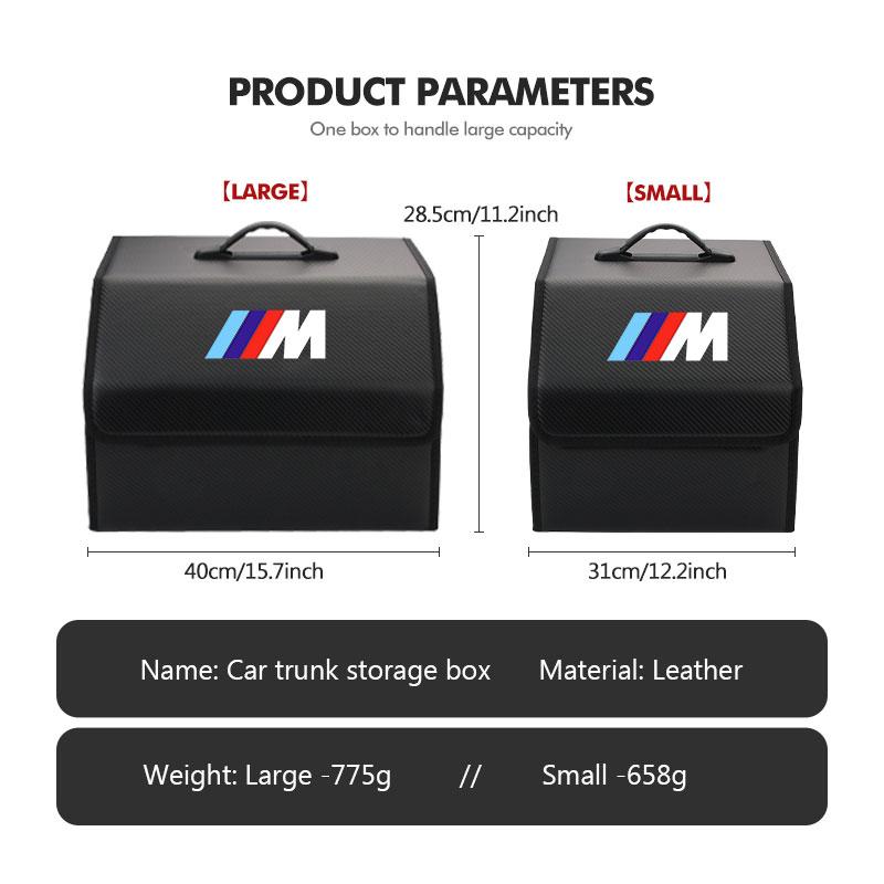 Car Organizer Trunk Storage Box Stowing Tidying Container Bag For BMW X1 X2 X3 X4 X5 X6 X7 G20 G30 6GT E46 E90 E60 F10 E39 XMZSA1