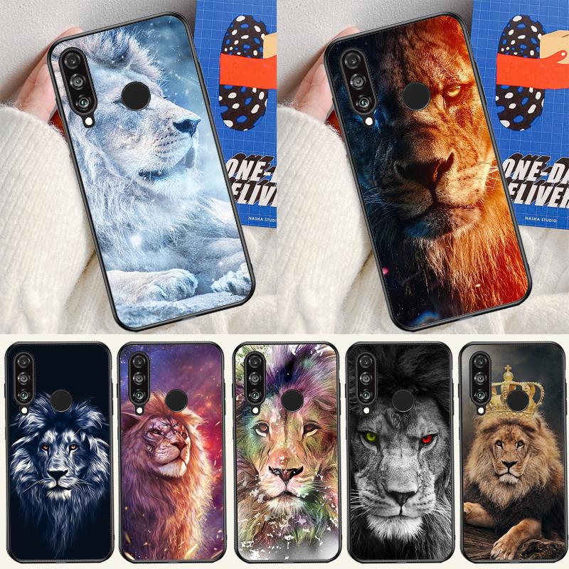 Арт с львом для чехла Huawei Nova 12s 12i 11i 8i 9 10 SE Y91 Y90 Y60 Y70 Y72 Y61 P20 P40 P30 Lite P60 Pro