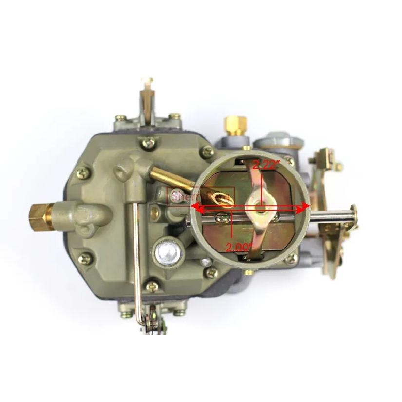 SherryBerg 1100 Carburetor Manual Choke for 964-1968 Falcon Mustang Sprint Fairlane Comet 200 ci inline F100 F250 F350 Truck