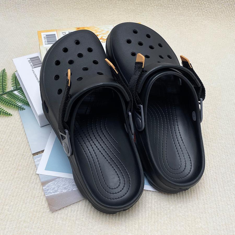 Летние сандалии для мужчин, нескользящие шлепанцы для мужчин, садовые пляжные сандалии для мужчин