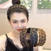 High Cranial Top Artifact Wig Headband Wide Hair Hoop Korean Style Headwear Female Hairbands