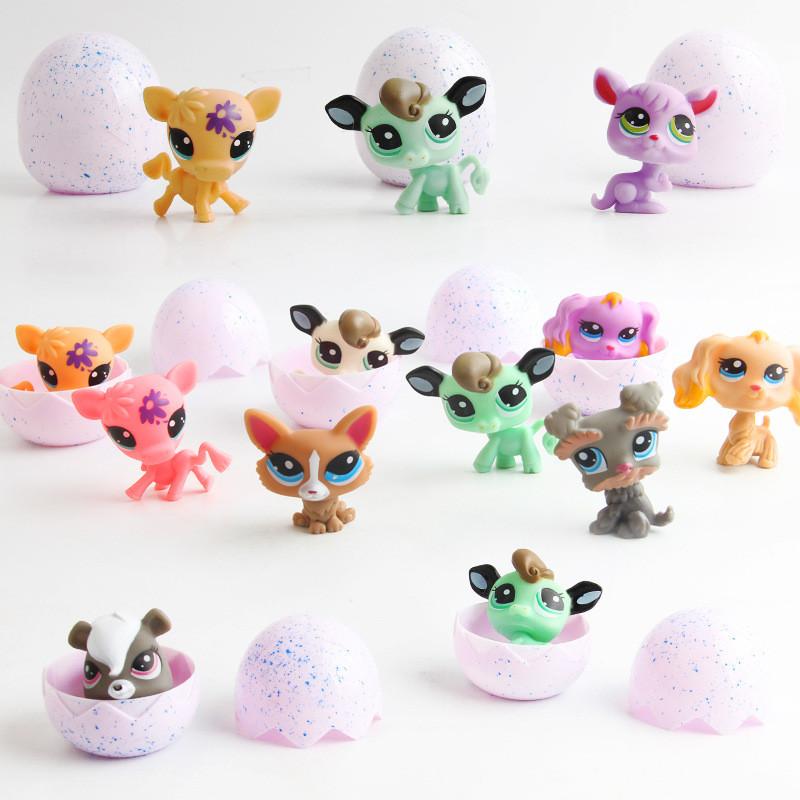 Lovely Doll Mini Lot 20pcs Littles Pet Shop Dog Child Girl Toys Figures Lps Gift
