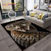 Gothic Serpent Viper 3D Python Snake Carpet Rug for Home Living Room Bedroom Sofa Doormat Decor,kids Area Rug Non-slip Floor Mat