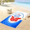 FC Hansa Print Beach Towel, Large Soft Quick Dry Towel for Beach Camping Swimming