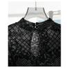 Women's Lace Sheer V Neck Long Sleeve T Shirts Tops Bodysuit Jumpsuit Bodycon Rompers Fall Clothes Clubwear Bodysuits