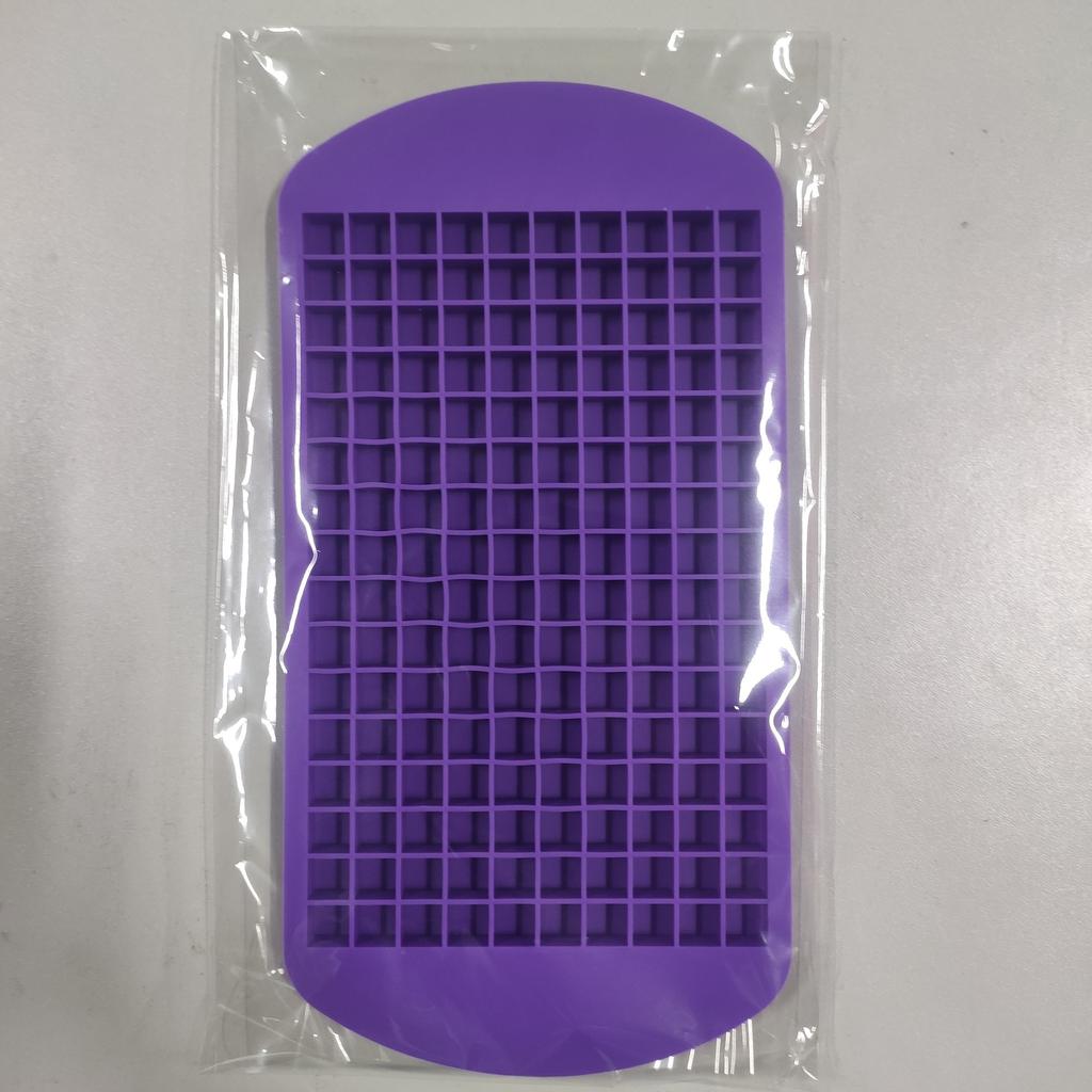 1 шт., пищевой силиконовый поддон для льда на 160 ячеек, мини-кубики льда, маленькая квадратная форма для льда, кухонный бар, аксессуары для приготовления льда