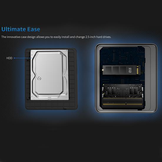 Bmax B3 Mini PC Intel 11-го поколения N5095 2,9 ГГц 4-ядерный процессор 8 ГБ ОЗУ 256 ГБ SSD WiFi 6 Bluetooth 4.2 Dual HDMI