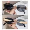 Summer Oval Sunglasses Metal Frame Classic Shades Fashion Eyewear  for Women & Men
