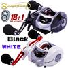 SOUGAYILANG Baitcasting Reels 18+1BB Left/Right Hand Front Drag Low-Profile Reel Fishing Wheel