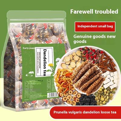 Чай из одуванчика Prunella vulgaris с узелками официальный подлинный с семенами кассии Prunella vulgaris chrysanthemum