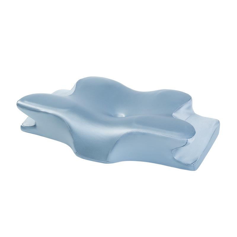 Подушка из пены с эффектом памяти «Бабочка»: Поддержка шейного отдела позвоночника и защита шеи от нулевого давления для улучшения сна